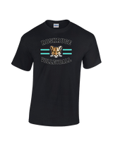 Roskruge Middle School Volleyball Curve - Cotton T-Shirt