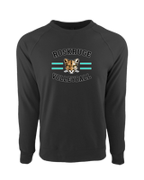 Roskruge Middle School Volleyball Curve - Crewneck Sweatshirt