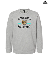 Roskruge Middle School Volleyball Curve - Mens Adidas Crewneck