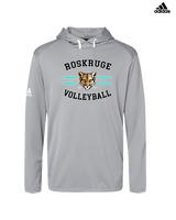 Roskruge Middle School Volleyball Curve - Mens Adidas Hoodie