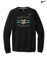 Roskruge Middle School Volleyball Curve - Mens Nike Crewneck