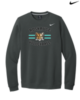 Roskruge Middle School Volleyball Curve - Mens Nike Crewneck