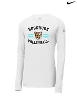Roskruge Middle School Volleyball Curve - Mens Nike Longsleeve