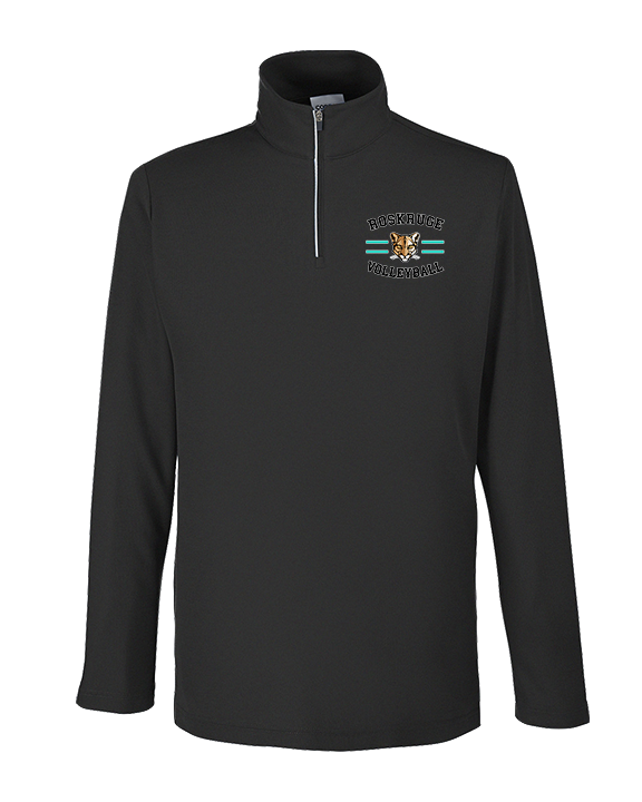 Roskruge Middle School Volleyball Curve - Mens Quarter Zip