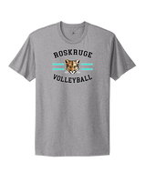 Roskruge Middle School Volleyball Curve - Mens Select Cotton T-Shirt