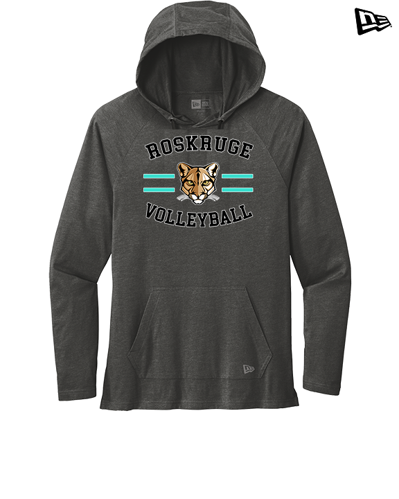 Roskruge Middle School Volleyball Curve - New Era Tri-Blend Hoodie