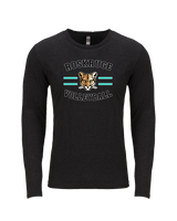Roskruge Middle School Volleyball Curve - Tri-Blend Long Sleeve