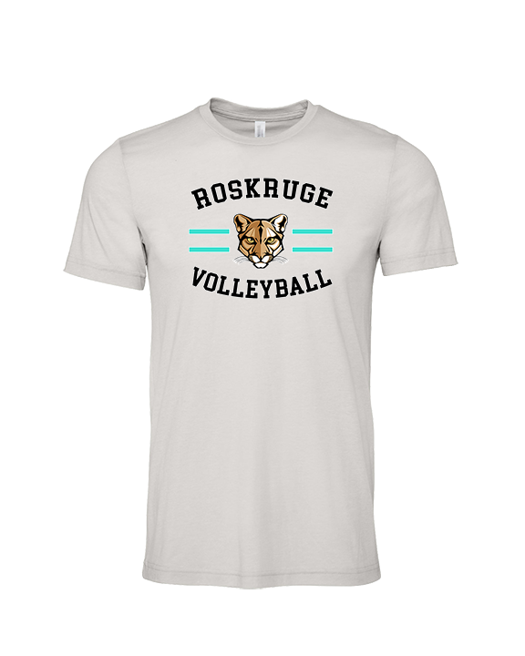Roskruge Middle School Volleyball Curve - Tri-Blend Shirt