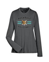 Roskruge Middle School Volleyball Curve - Womens Performance Longsleeve