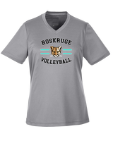 Roskruge Middle School Volleyball Curve - Womens Performance Shirt