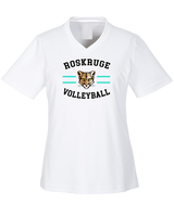 Roskruge Middle School Volleyball Curve - Womens Performance Shirt