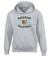 Roskruge Middle School Volleyball Curve - Youth Hoodie