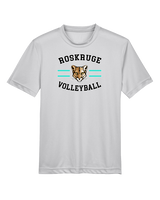 Roskruge Middle School Volleyball Curve - Youth Performance Shirt
