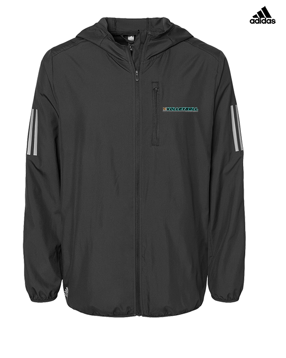 Roskruge Middle School Volleyball Line - Mens Adidas Full Zip Jacket