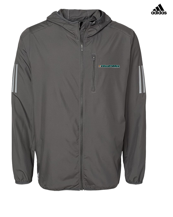 Roskruge Middle School Volleyball Line - Mens Adidas Full Zip Jacket