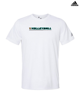 Roskruge Middle School Volleyball Line - Mens Adidas Performance Shirt