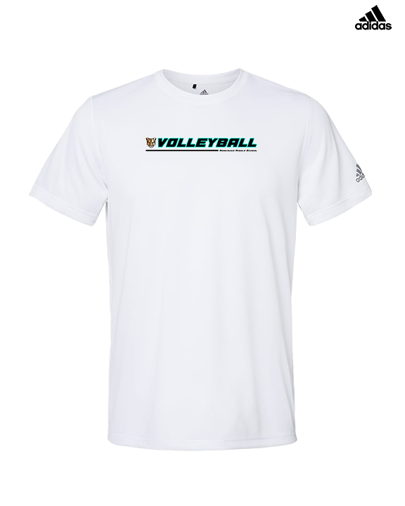 Roskruge Middle School Volleyball Line - Mens Adidas Performance Shirt