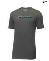 Roskruge Middle School Volleyball Line - Mens Nike Cotton Poly Tee