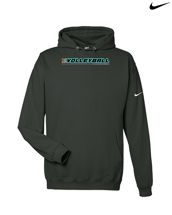 Roskruge Middle School Volleyball Line - Nike Club Fleece Hoodie