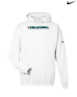 Roskruge Middle School Volleyball Line - Nike Club Fleece Hoodie