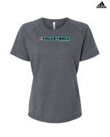 Roskruge Middle School Volleyball Line - Womens Adidas Performance Shirt