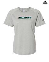 Roskruge Middle School Volleyball Line - Womens Adidas Performance Shirt