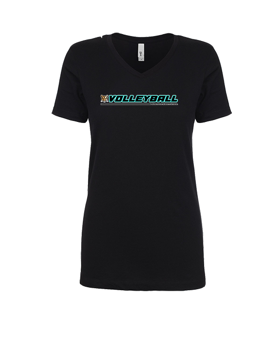 Roskruge Middle School Volleyball Line - Womens Vneck