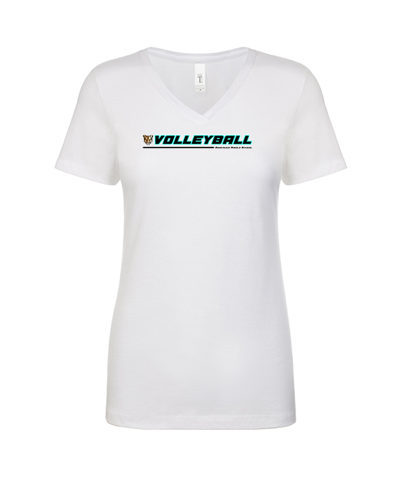 Roskruge Middle School Volleyball Line - Womens Vneck