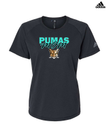Roskruge Middle School Volleyball Mom - Womens Adidas Performance Shirt