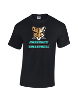Roskruge Middle School Volleyball Split - Cotton T-Shirt