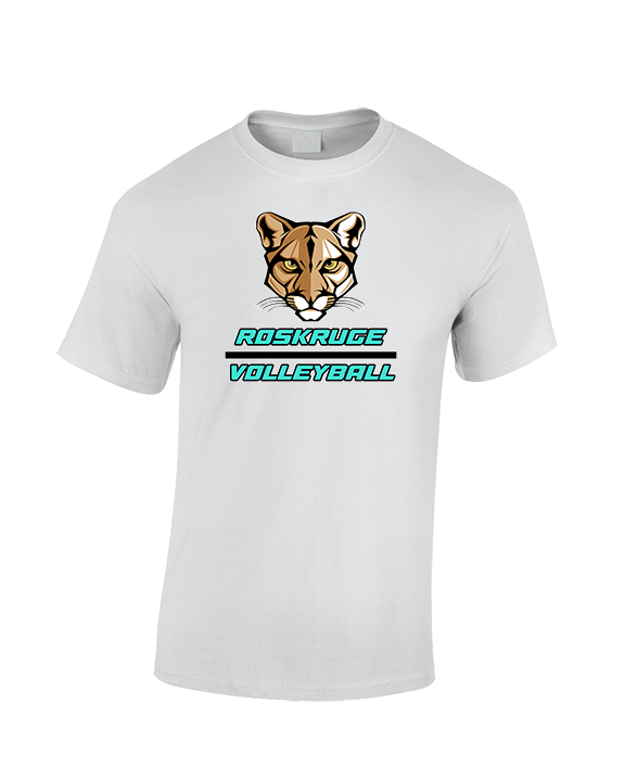 Roskruge Middle School Volleyball Split - Cotton T-Shirt