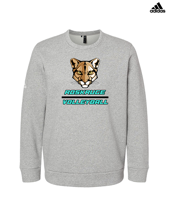 Roskruge Middle School Volleyball Split - Mens Adidas Crewneck