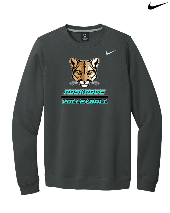 Roskruge Middle School Volleyball Split - Mens Nike Crewneck