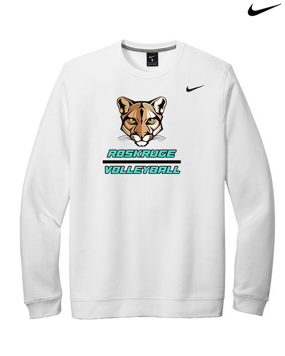 Roskruge Middle School Volleyball Split - Mens Nike Crewneck