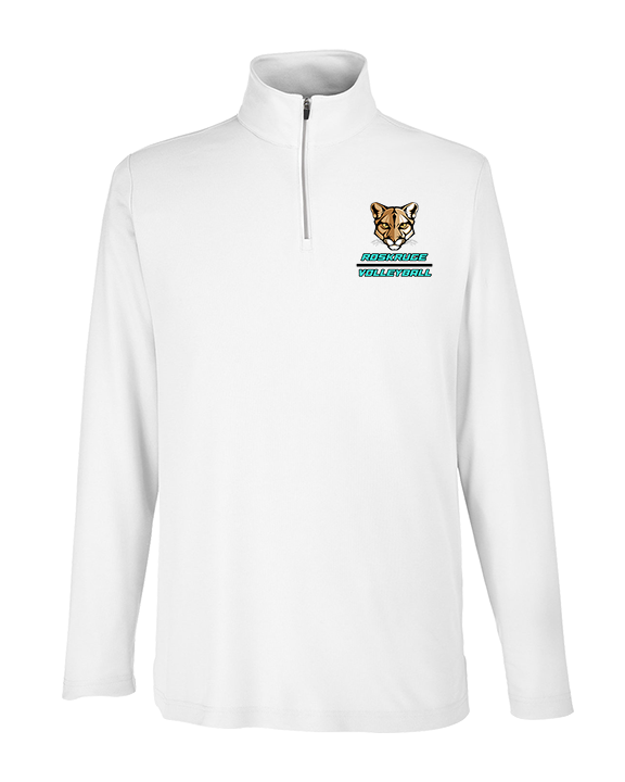 Roskruge Middle School Volleyball Split - Mens Quarter Zip