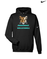 Roskruge Middle School Volleyball Split - Nike Club Fleece Hoodie