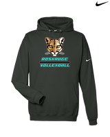 Roskruge Middle School Volleyball Split - Nike Club Fleece Hoodie
