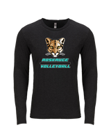 Roskruge Middle School Volleyball Split - Tri-Blend Long Sleeve