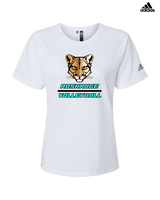 Roskruge Middle School Volleyball Split - Womens Adidas Performance Shirt