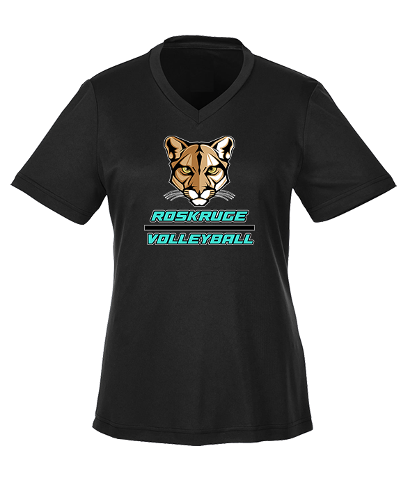Roskruge Middle School Volleyball Split - Womens Performance Shirt