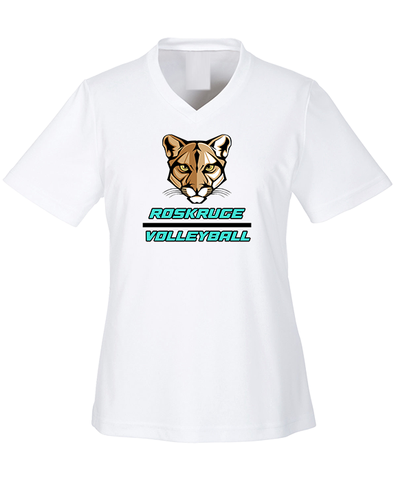 Roskruge Middle School Volleyball Split - Womens Performance Shirt
