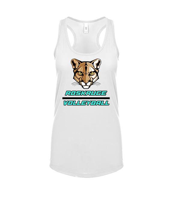 Roskruge Middle School Volleyball Split - Womens Tank Top