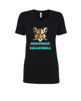 Roskruge Middle School Volleyball Split - Womens Vneck