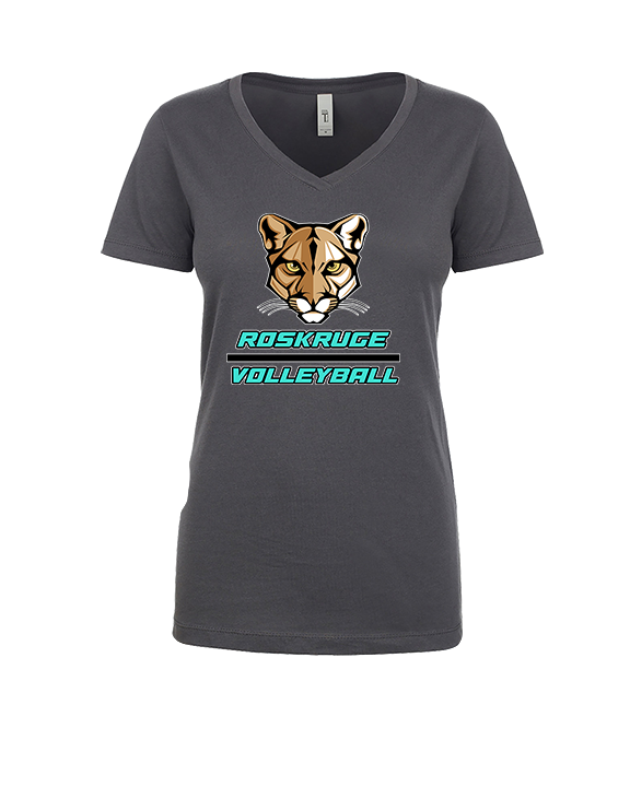 Roskruge Middle School Volleyball Split - Womens Vneck