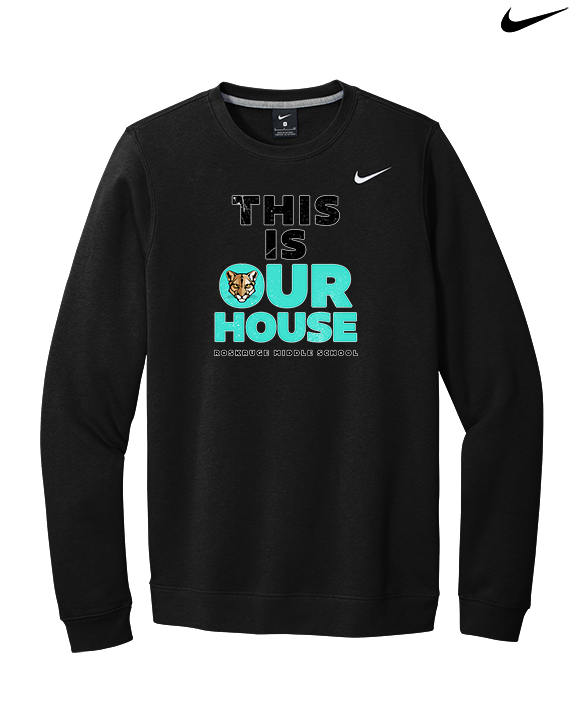 Roskruge Middle School Volleyball TIOH - Mens Nike Crewneck