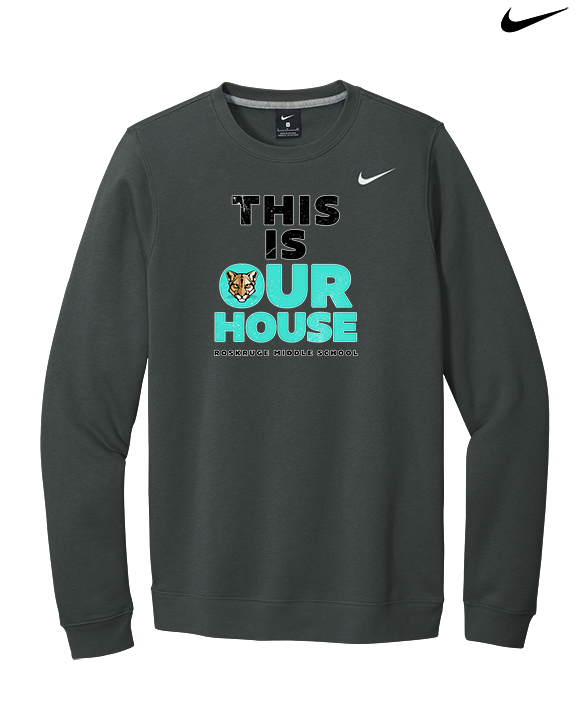 Roskruge Middle School Volleyball TIOH - Mens Nike Crewneck