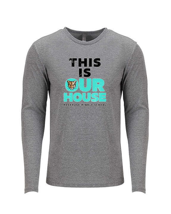 Roskruge Middle School Volleyball TIOH - Tri-Blend Long Sleeve