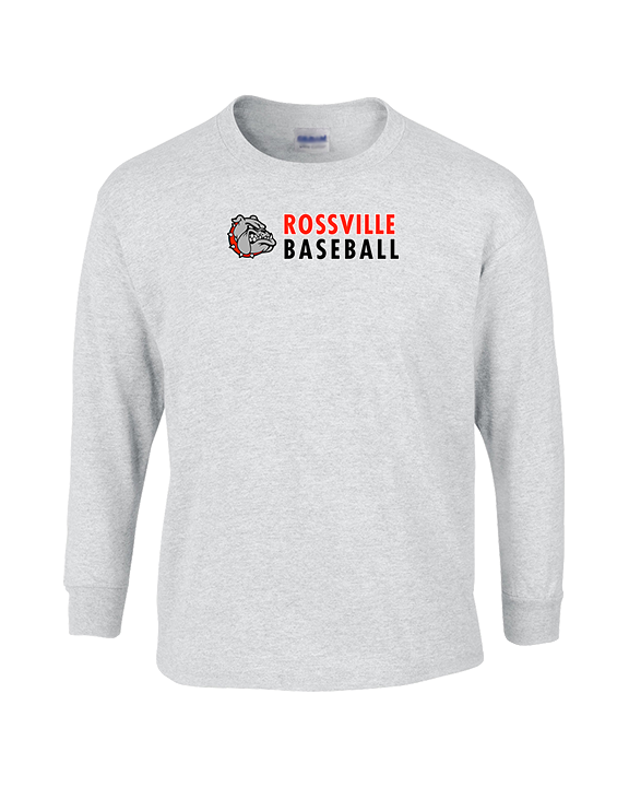 Rossville Dawgs 9U Baseball Basic - Cotton Longsleeve