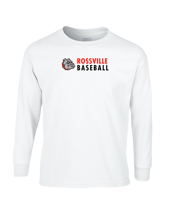 Rossville Dawgs 9U Baseball Basic - Cotton Longsleeve