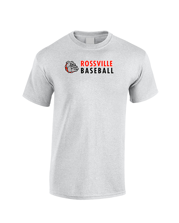 Rossville Dawgs 9U Baseball Basic - Cotton T-Shirt